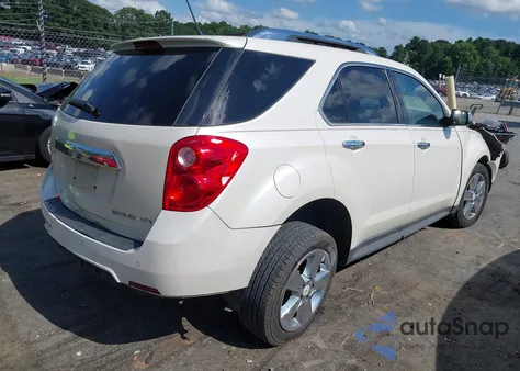 2013 Chevrolet Equinox Ltz z USA, uszkodzony, nr VIN 1GNALFEK2DZ124952
